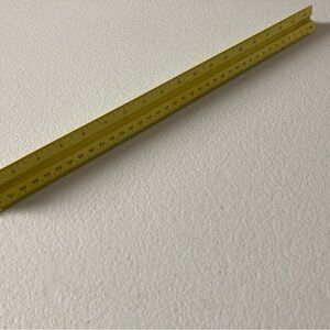 Yellow Ruler 3 Sided by Pickett P-232E-ES